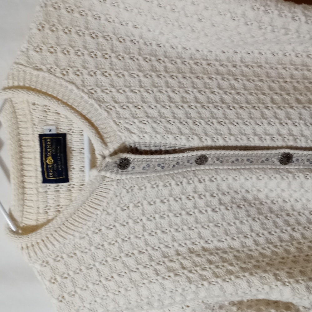 Cable Knit Cardigan | Dock Square | Made in the USA - Picture 2 of 7